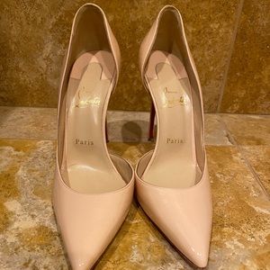 COPY - Christian Louboutin Iriza patent 100mm pum…